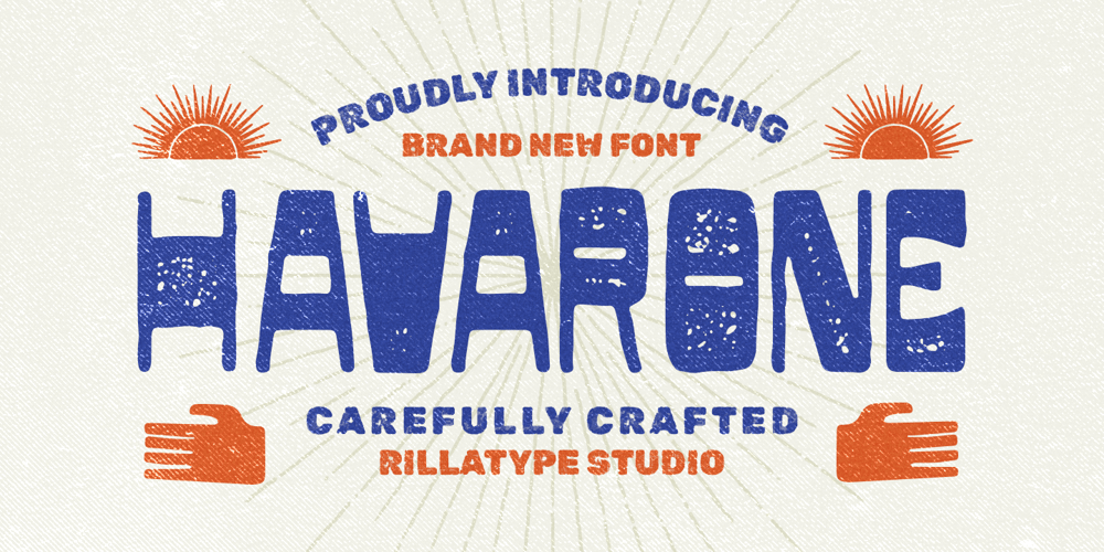 Havarone font