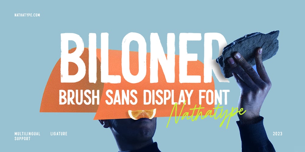 Biloner font