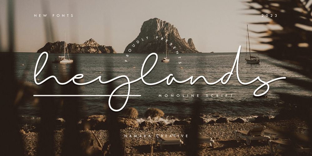 Heylands font