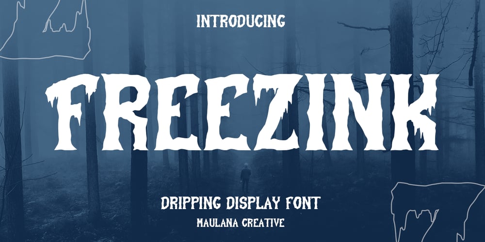 Freezink font