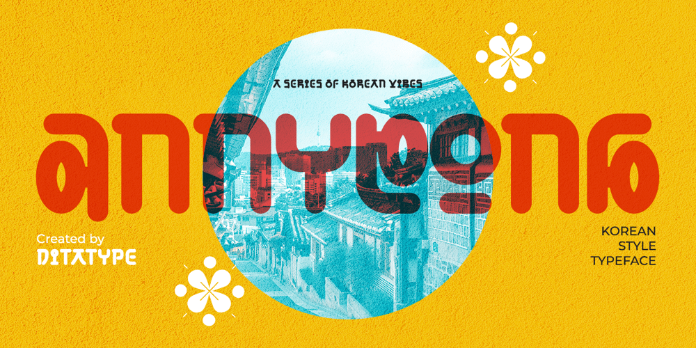 Annyeong font