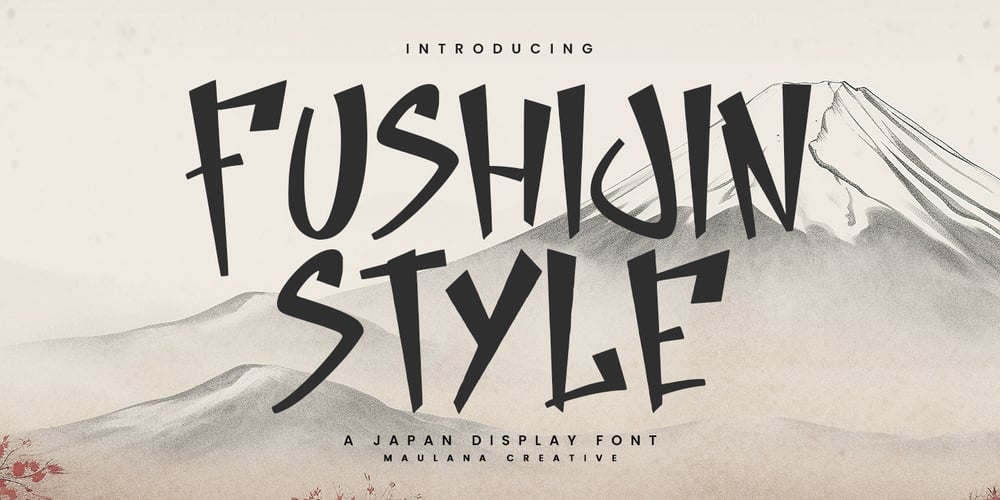 MC Fushijin font