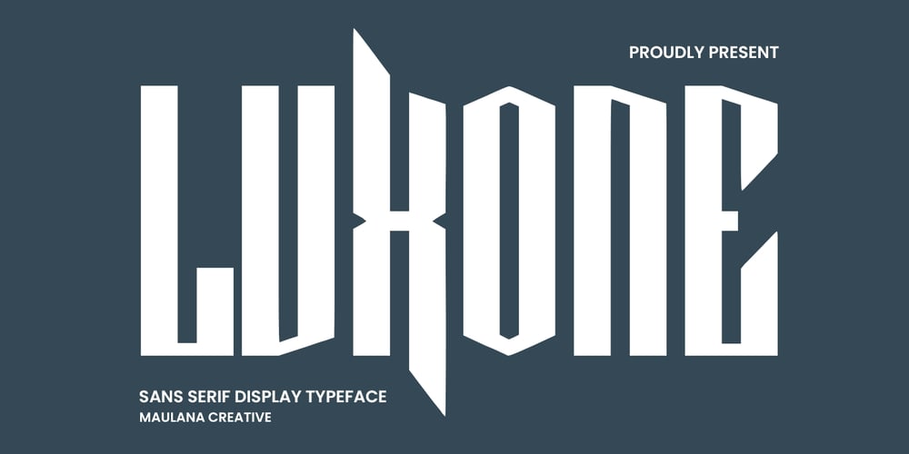 MC Luxone font