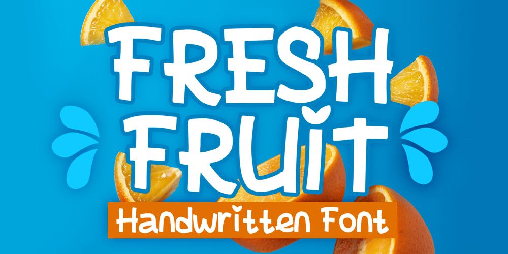Fresh Fruit font
