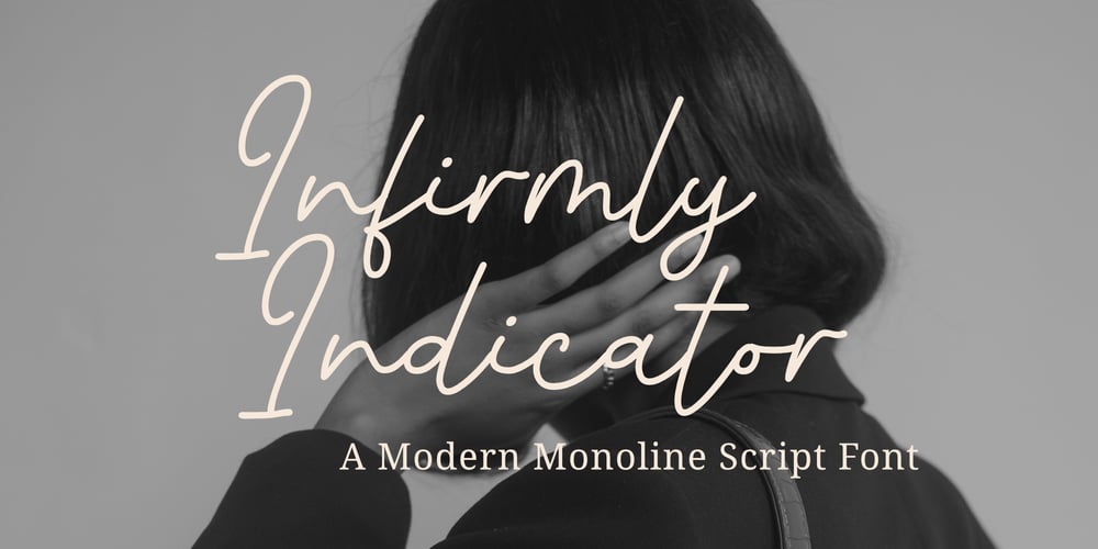 Infirmly Indicator font