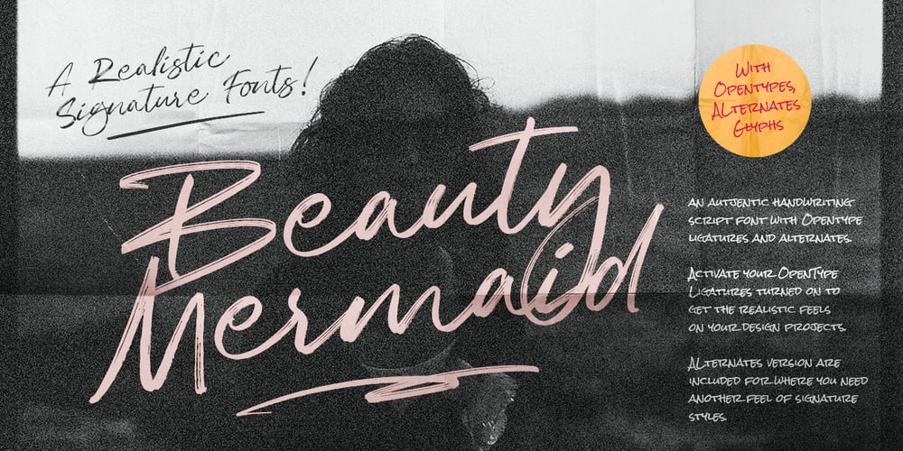 Beauty Mermaid font