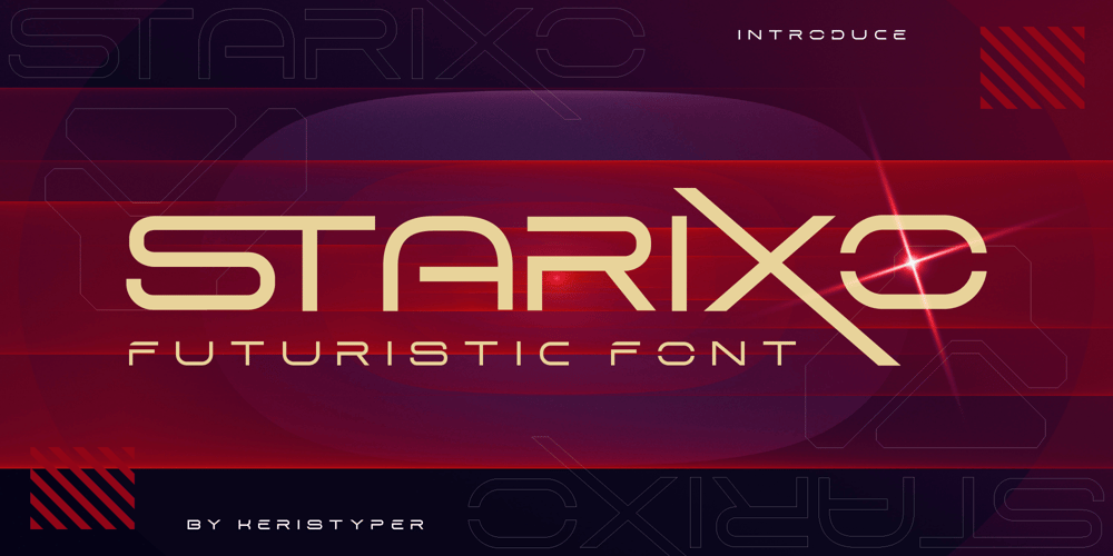 Starixo font