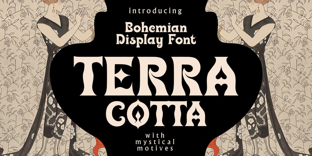 Terracotta Bohemian font
