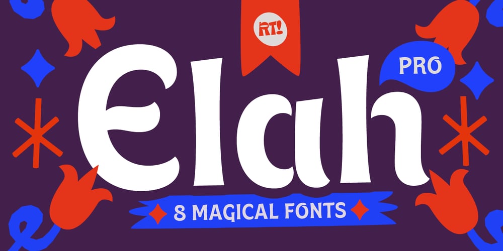 Elah Pro font