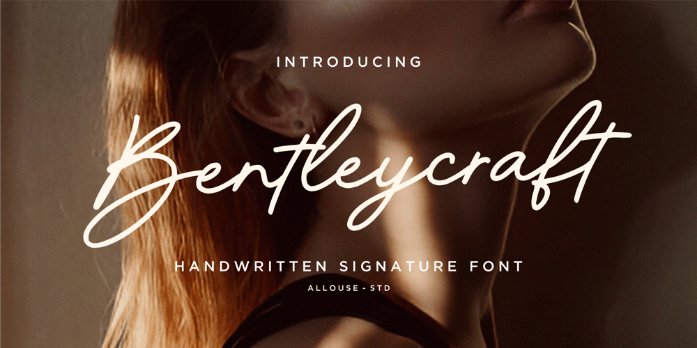 Bentleycraft font