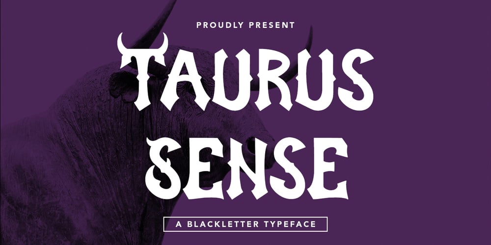 Taurus Sense font