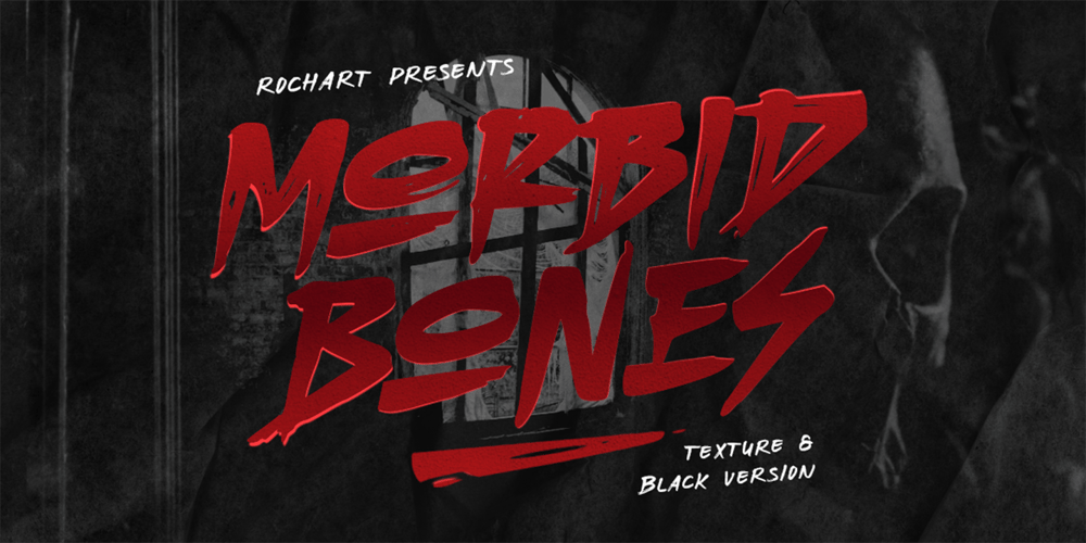 Morbid Bones font