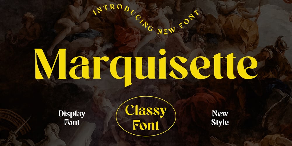 Marquisette font