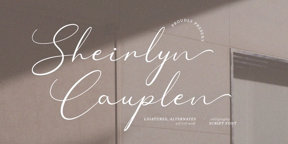 Sheirlyn Cauplen font