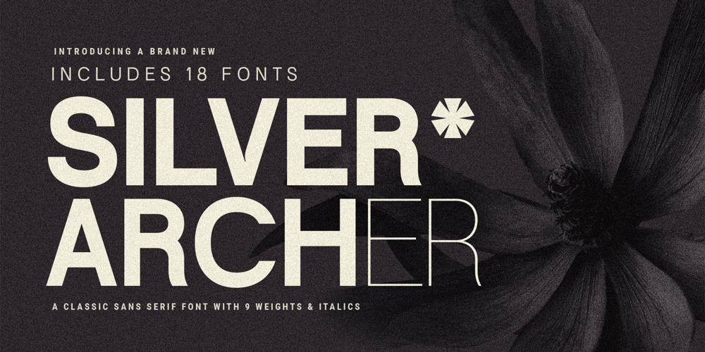 Silver Archer font