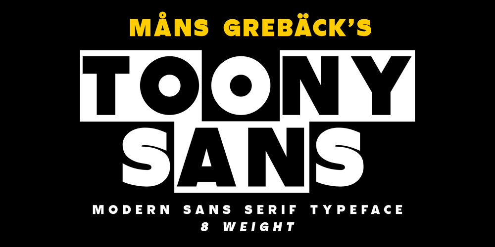 Toony Sans font