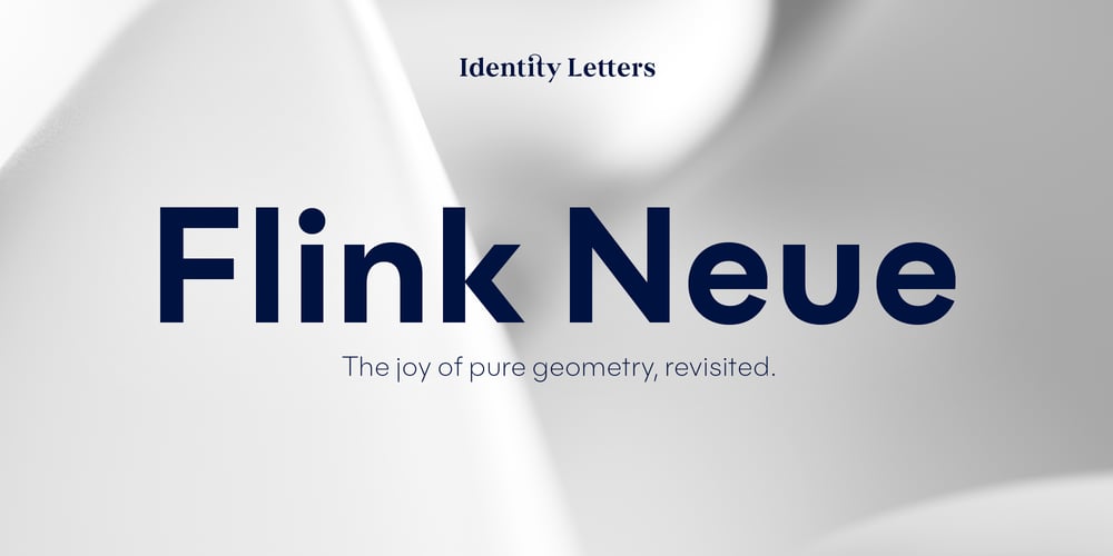 Flink Neue font
