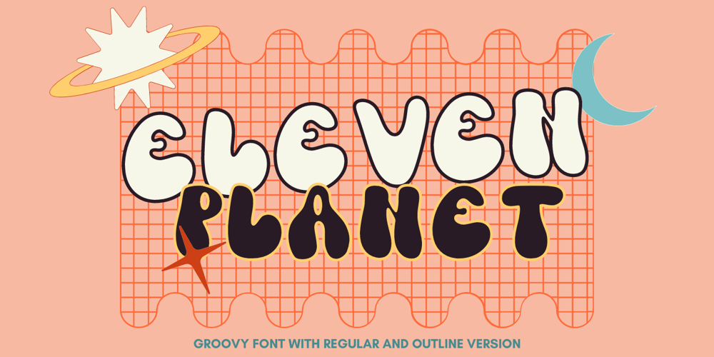 Eleven Planet font