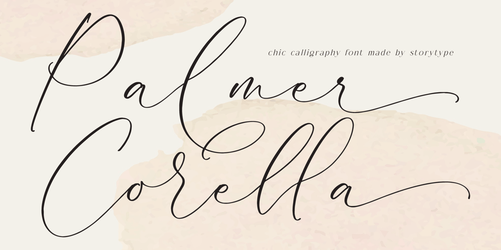 Palmer Corella font