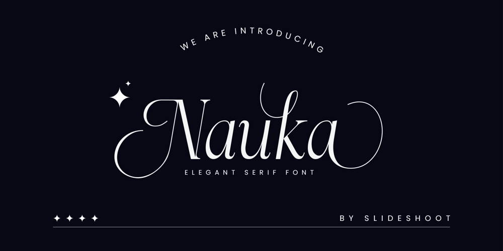 Nauka font