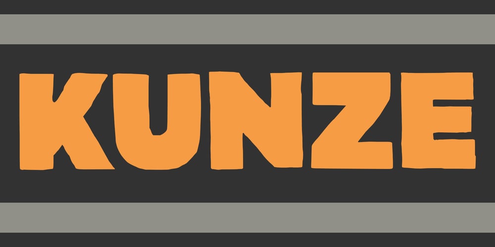 Kunze font