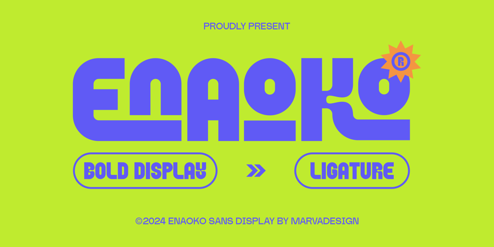 Enaoko font