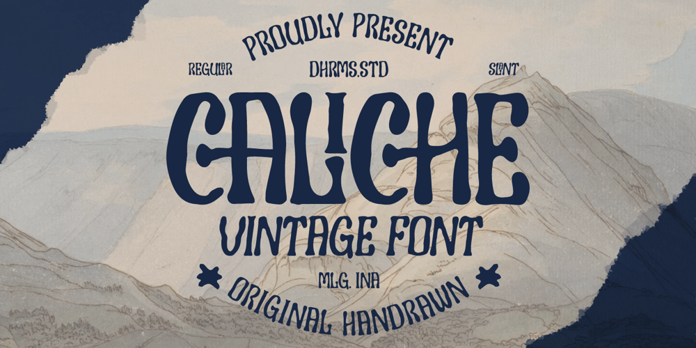 Caliche font