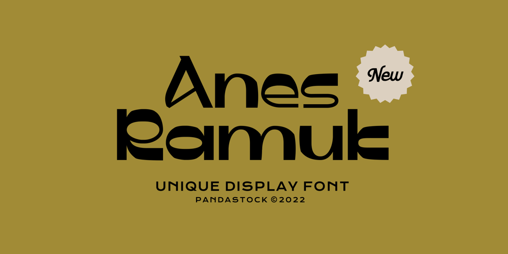 Anes Ramuk font
