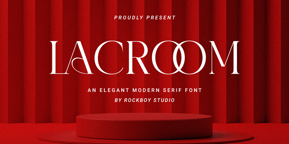 Lacroom font