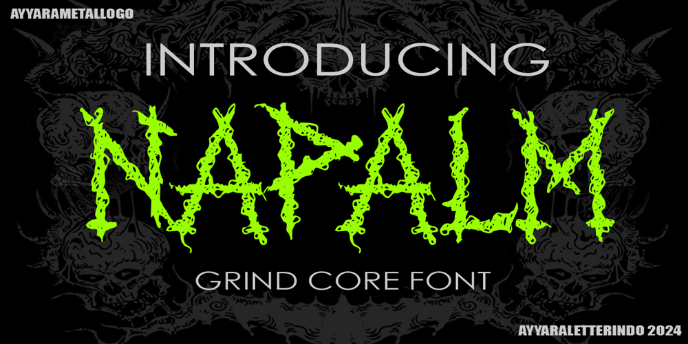 Napalm font