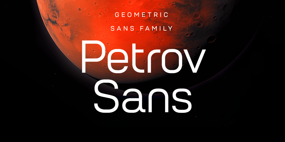 Petrov Sans font