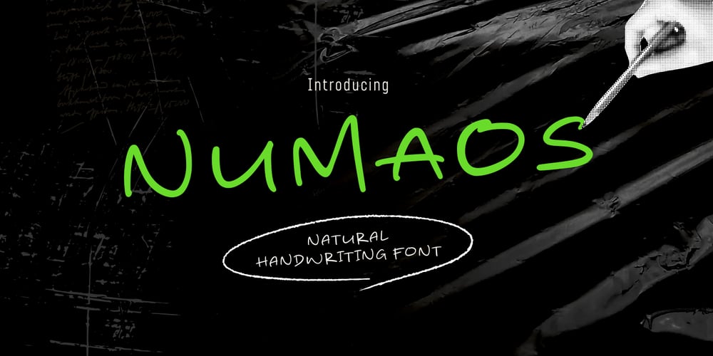 Numaos font