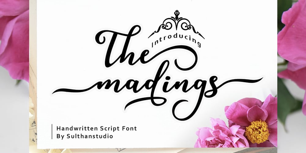 The madings font
