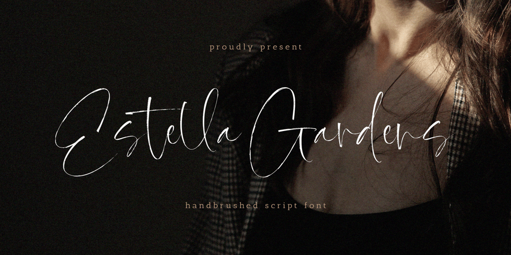 Estella Gardens font