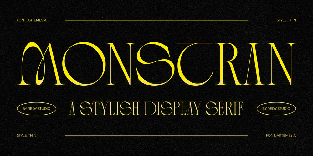 Monstran font