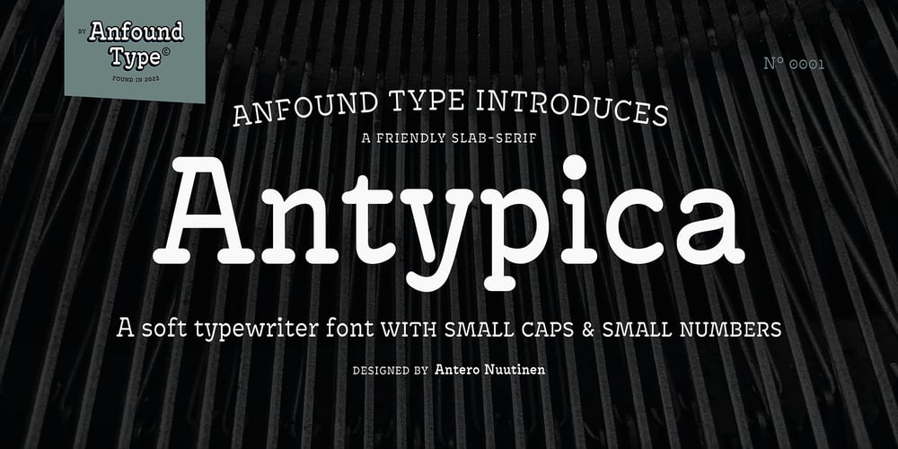 Antypica font