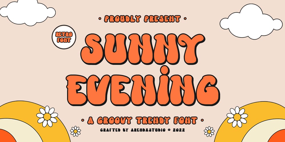 Sunny Evening font