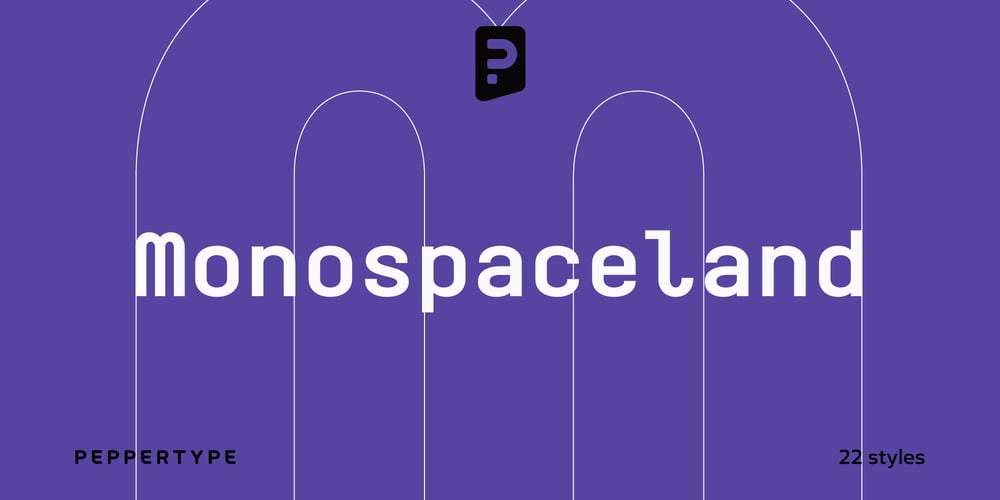 Monospaceland font