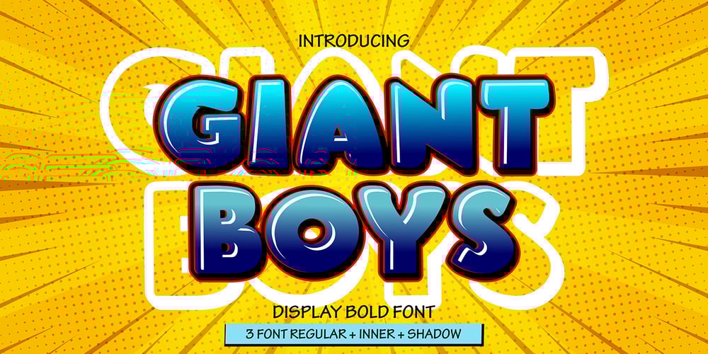 Giant Boys font