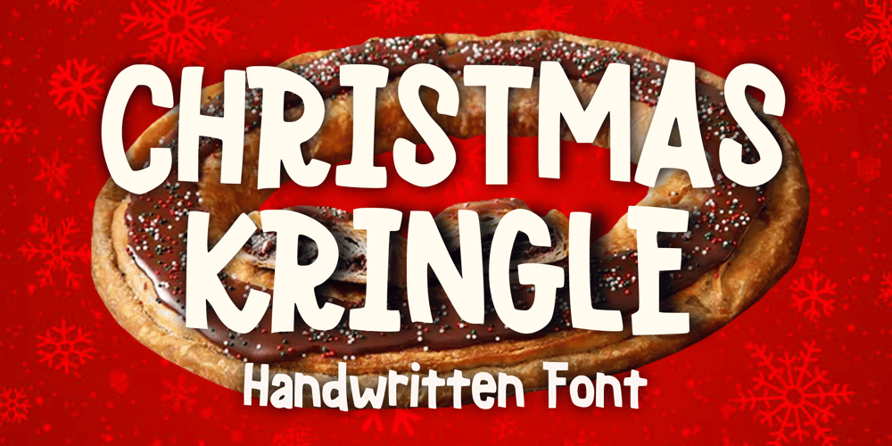 Christmas Kringle font