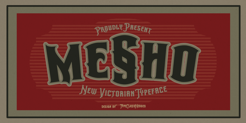 Mesho font