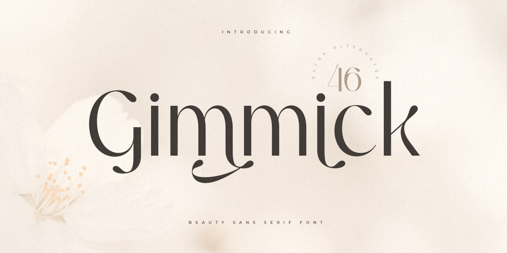 Gimmick Style font