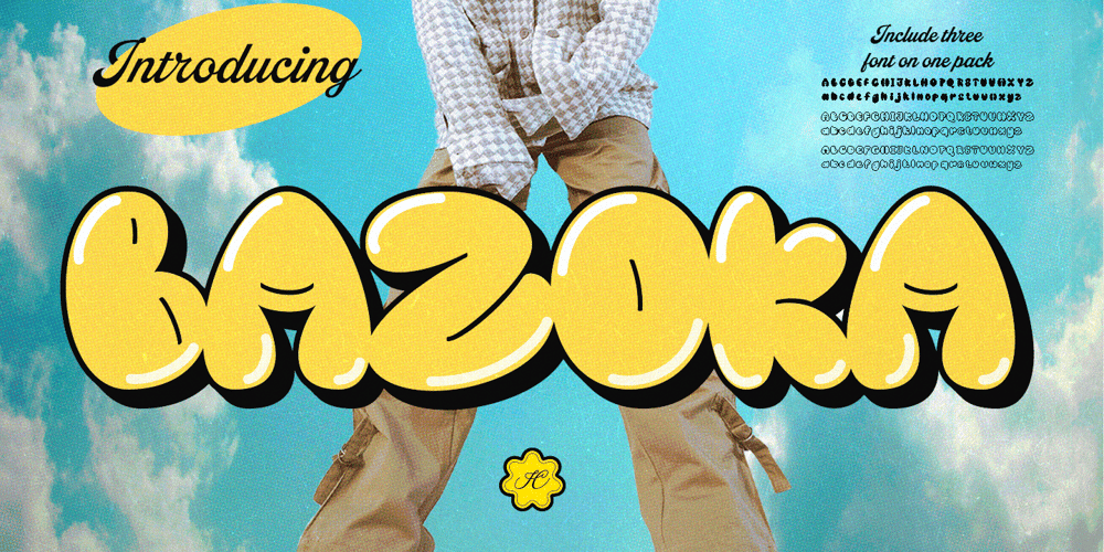Bazoka font