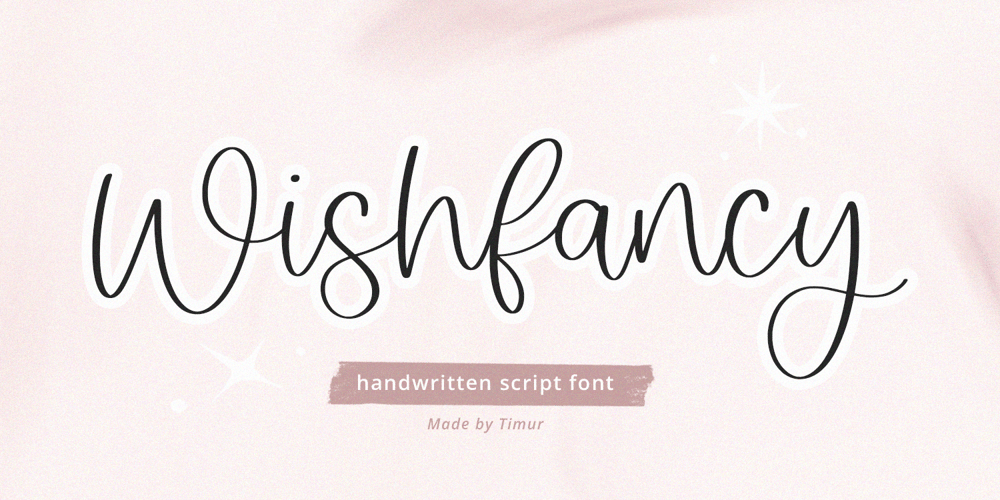 Wishfancy font
