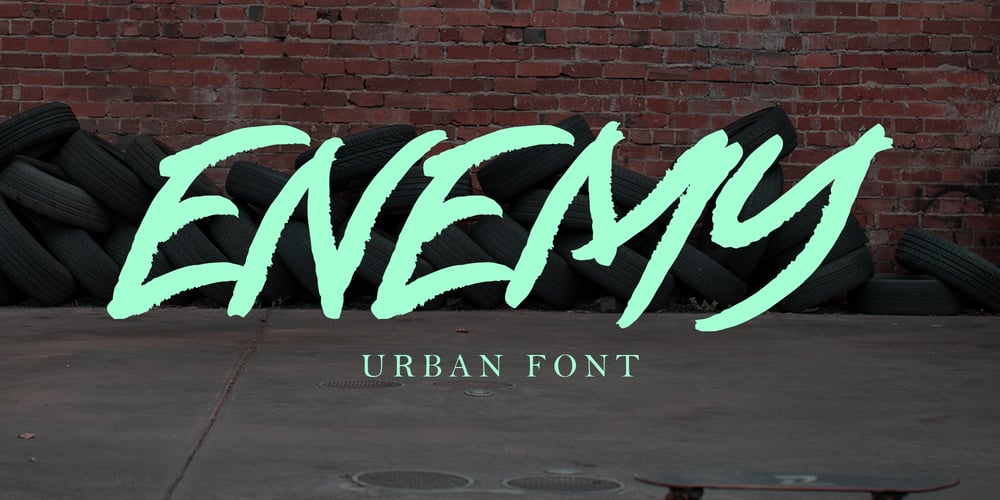 ENEMY font