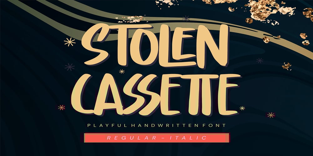 Stolen Cassette font