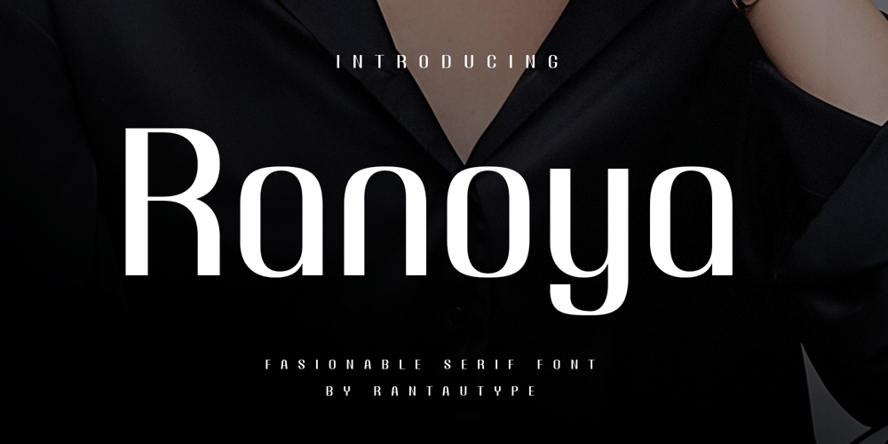 Ranoya font