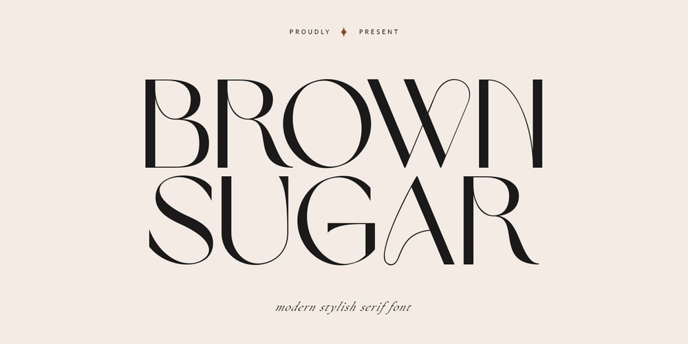 Brown Sugar font