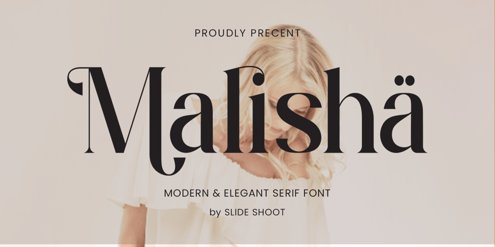 Malisha font