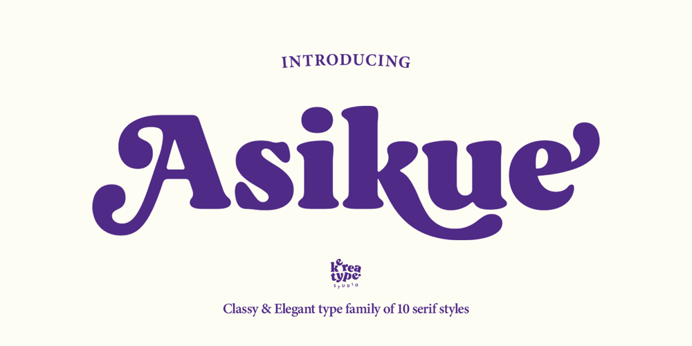 Asikue font